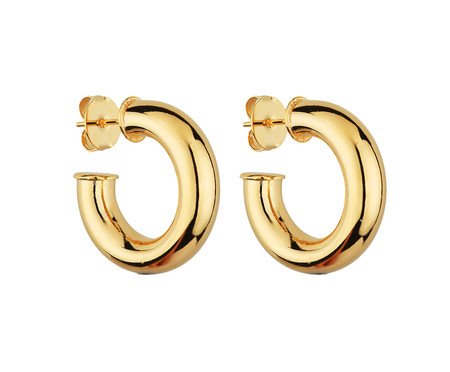 Argola Tubo Semijoia Ouro - 18K | Westwing