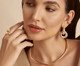 Gargantilha Curve Banho Ouro - 18K, Colorido | WestwingNow