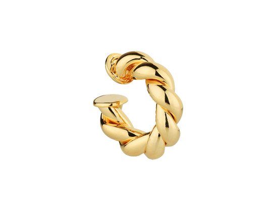 Piercing Torcido Banho de Ouro - 18K, Colorido | WestwingNow