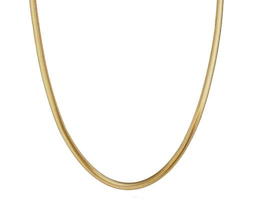 Colar Malha Milliá Dourado, Colorido | WestwingNow