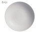 Jogo de Pratos Fundo Coup Stoneware Vit Cinza, Branco | WestwingNow