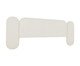 Cabeceira em Boucle Aveludado Arco Embrace OffWhite, OffWhite | WestwingNow