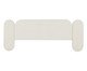 Cabeceira em Boucle Aveludado Arco Embrace OffWhite, OffWhite | WestwingNow