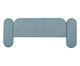 Cabeceira em Boucle Aveludado Arco Embrace Azul, blue | WestwingNow