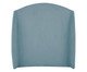 Cabeceira em Boucle Aveludado Smooth Azul, blue | WestwingNow