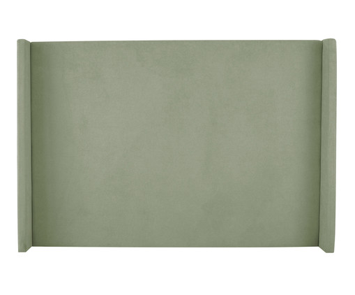 Cabeceira em Boucle Aveludado Classic Verde, green | WestwingNow