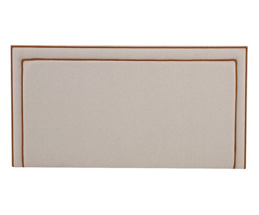 Cabeceira em Lona com Vivo Adele Natural e Telha, Natural | WestwingNow