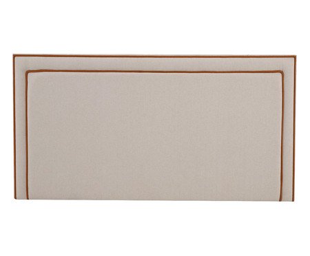 Cabeceira em Lona com Vivo Adele Natural e Telha | Westwing