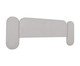 Cabeceira em Boucle Aveludado Arco Embrace Cinza, grey | WestwingNow