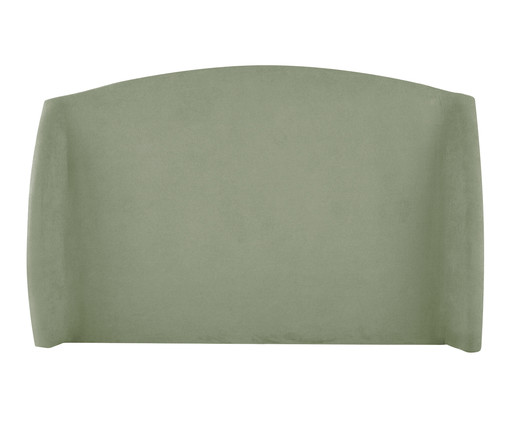 Cabeceira em Boucle Aveludado Smooth Verde, green | WestwingNow