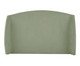 Cabeceira em Boucle Aveludado Smooth Verde, green | WestwingNow