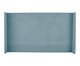 Cabeceira em Boucle Aveludado Classic Azul, blue | WestwingNow