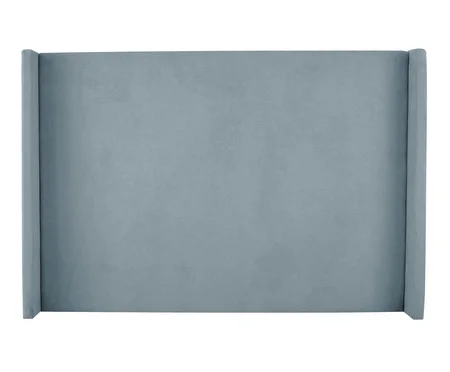 Cabeceira em Boucle Aveludado Classic Azul | Westwing