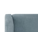 Cabeceira em Boucle Aveludado Classic Azul, blue | WestwingNow