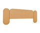 Cabeceira em Boucle Aveludado Arco Embrace Amarelo Ocre, Ambar | WestwingNow