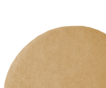 Cabeceira em Boucle Aveludado Arco Embrace Amarelo Ocre | WestwingNow