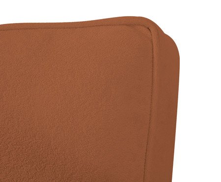 Almofadão Boucle Terracota | Westwing