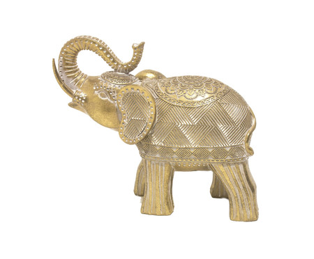 Adorno Elefante Dourado