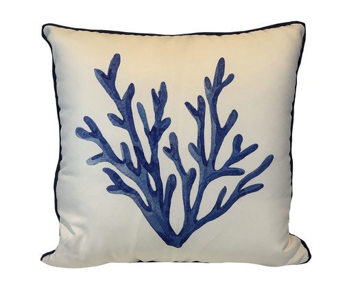 Almofada Panamá Coralin Azul III, Azul | WestwingNow