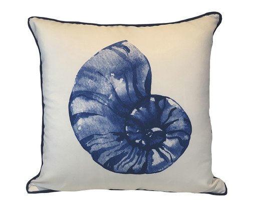 Almofada Panamá Shell Azul I, Azul | WestwingNow