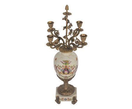 Castiçal em Porcelana Motif | Westwing