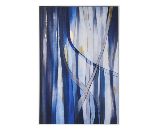 Quadro em Resina com Pintura Abstrato, Natural | WestwingNow