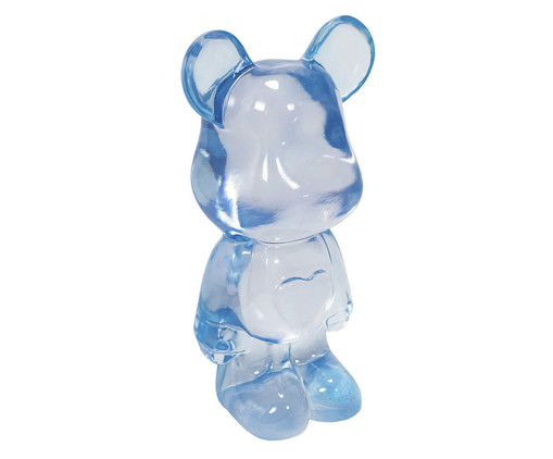 Escultura Urso Grande em Resina Azul, Azul | WestwingNow