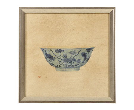 Quadro Porcelaine Bowl Antique