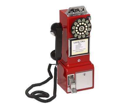 Telefone Classic Watson Vermelho | Westwing