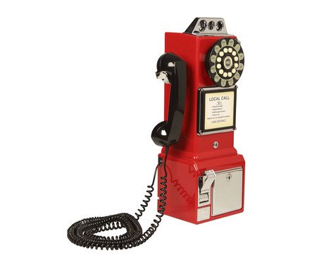 Telefone Classic Watson Vermelho | Westwing