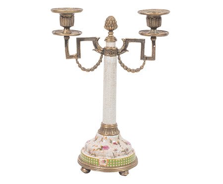 Castiçal em Porcelana Petite | Westwing