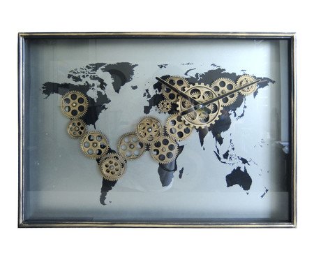 Relógio de Parede Mundial Gears | Westwing