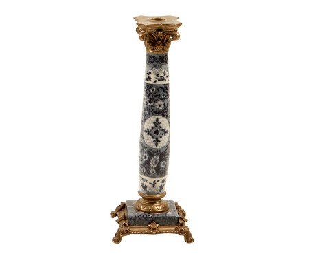 Castiçal em Porcelana Magrebe | Westwing