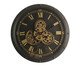Relógio de Parede Steampunk Preto e Dourado, Preto | WestwingNow