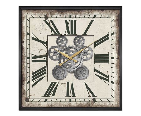 Relógio de Parede Roman Gears | Westwing