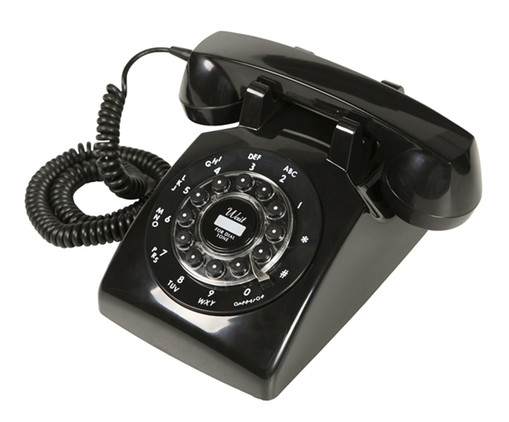 Telefone Classic London Preto, Preto | WestwingNow