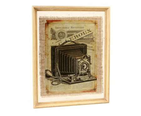 Placa Old Camera | Westwing