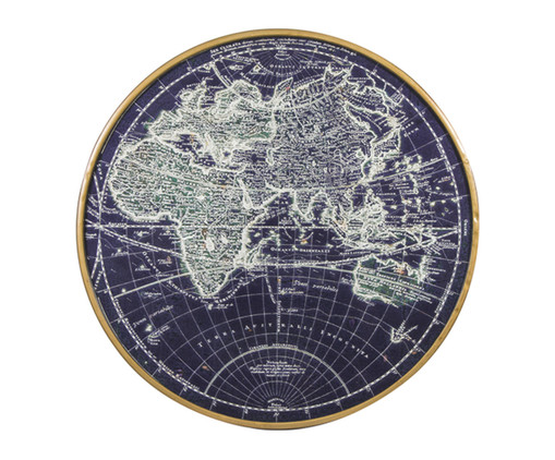 Placa Mundial Circle, Natural | WestwingNow