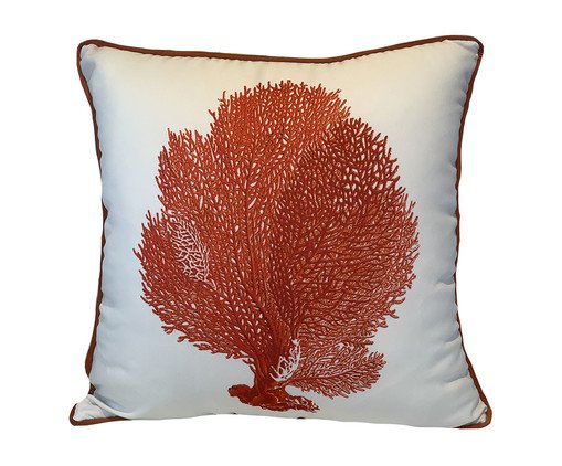 Almofada Panamá Alga Coral, Natural | WestwingNow