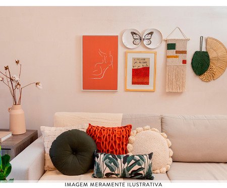 Almofada Baguete Folhagem | Westwing