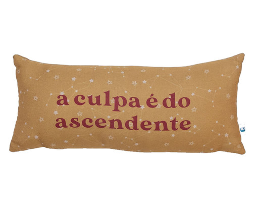 Almofada Baguete Ascendente Amarelo Mostarda, Natural | WestwingNow