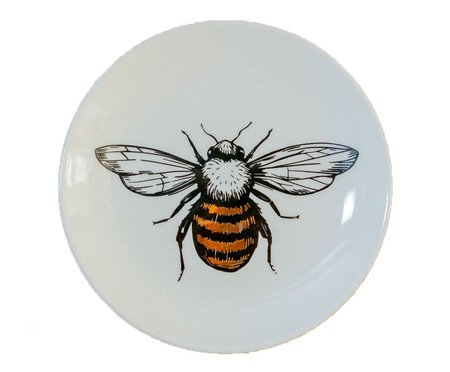 Prato Decorativo em Porcelana Bee | Westwing