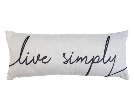 Almofada Baguete Live Simply, Natural | WestwingNow