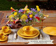 Jogo de Pratos para Sobremesa em Cerâmica Roma - Mostarda, Amarelo | WestwingNow