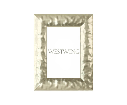 Porta Retrato em Resina Dickie I Dourada, gold | WestwingNow