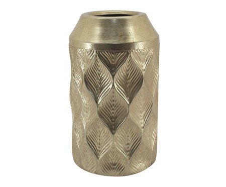 Vaso em Metal Cinnamon I Dourado | Westwing