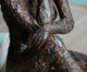Escultura em Resina Mulher Sentada I Marrom, brown | WestwingNow