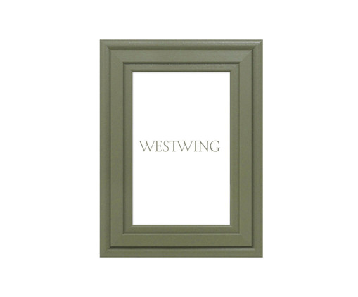 Porta Retrato em Resina Island I Verde, green | WestwingNow