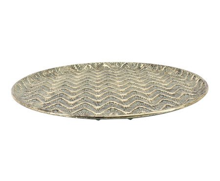 Bandeja em Metal Darla I Dourado | Westwing