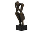 Escultura em Resina Homem Abaixado Bronze, Bronze | WestwingNow